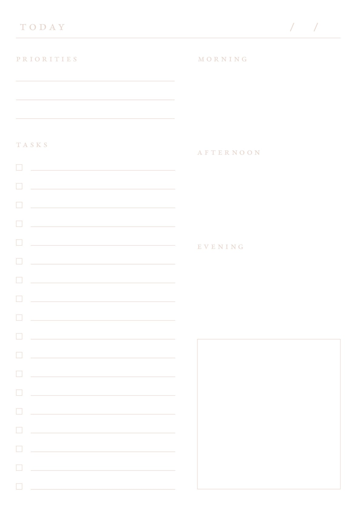 Original Softcover Today Planner A5