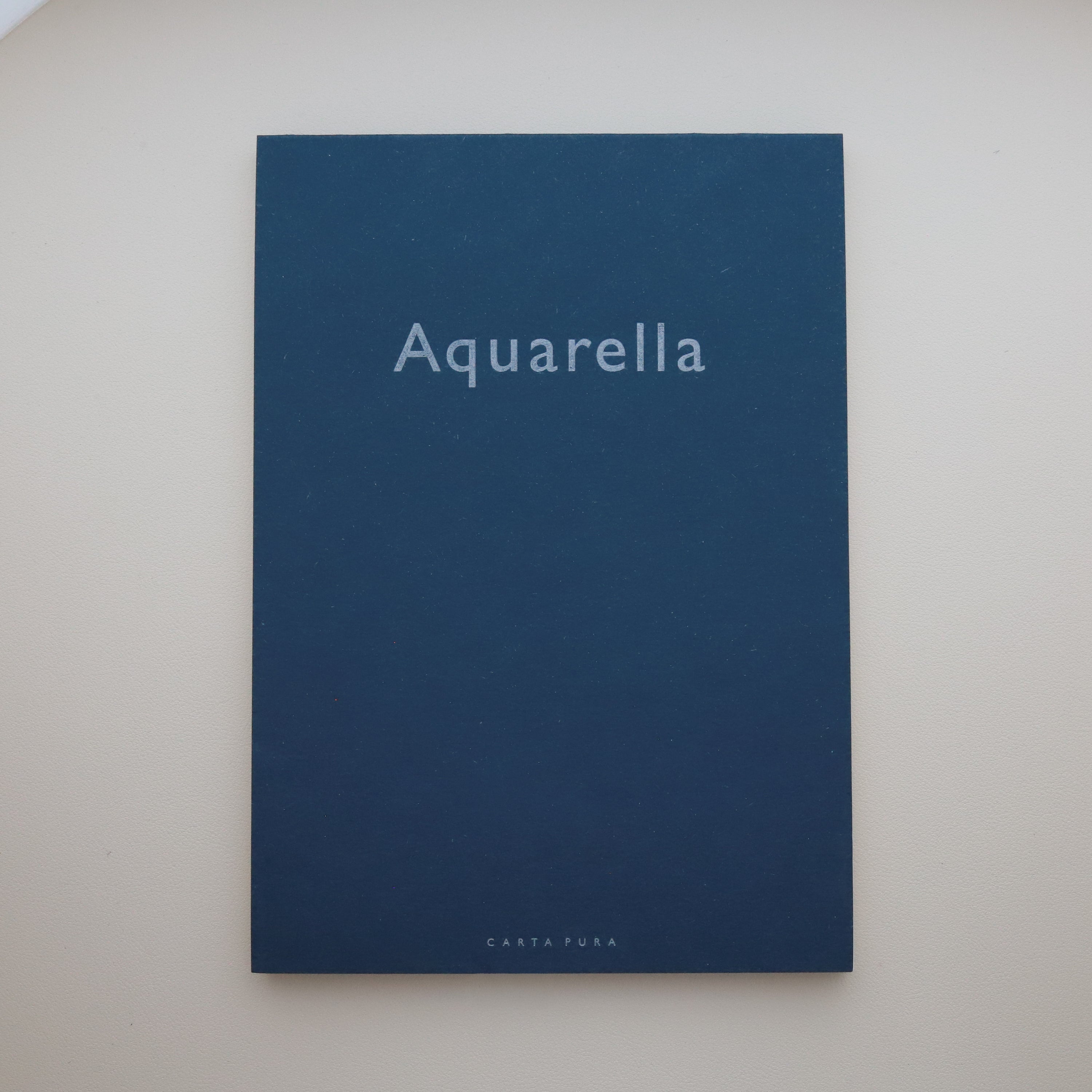 Carta Pura Aquarella Navy Notepad
