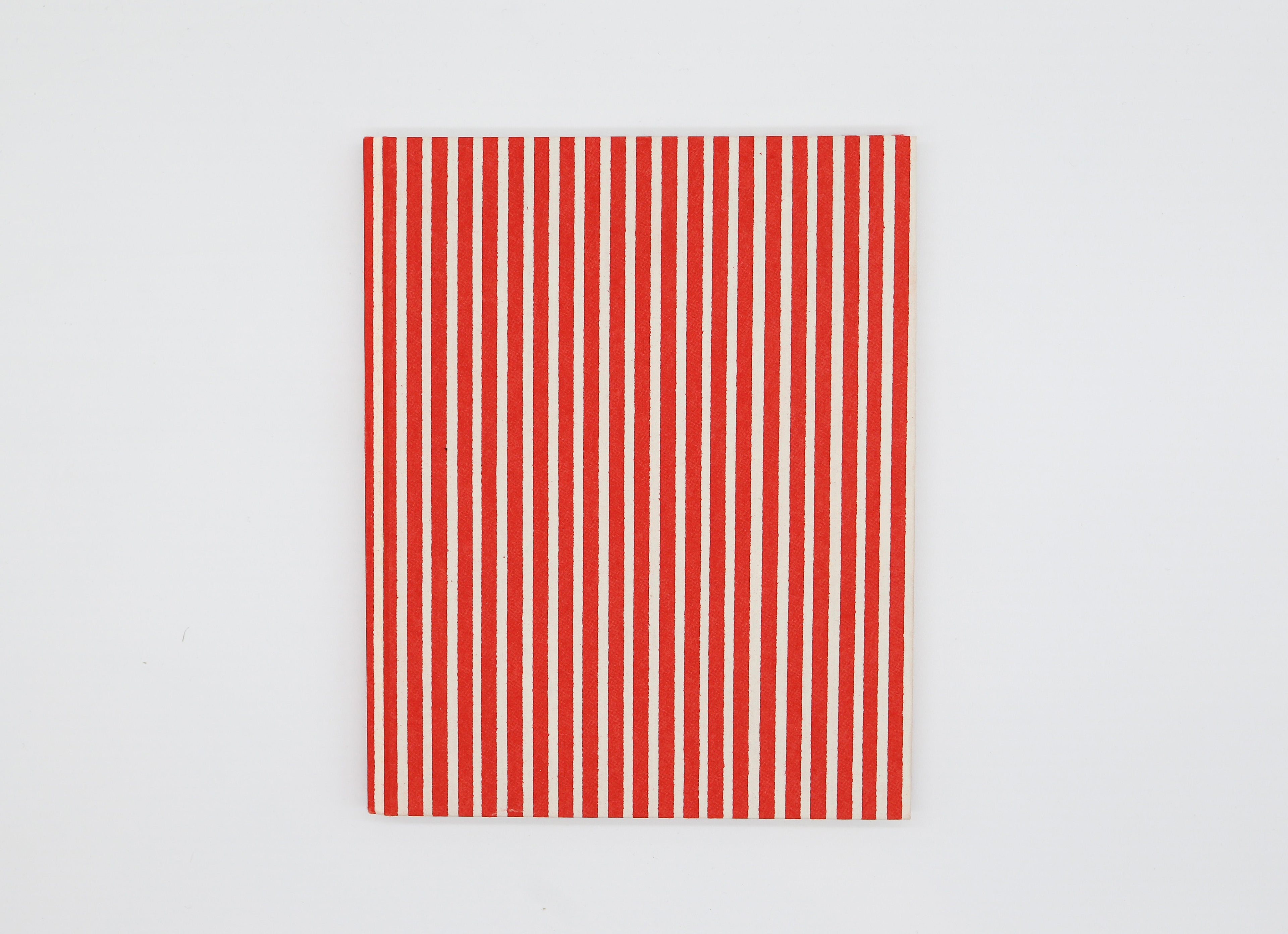 Carta Pura Tokyo Memo Notebook Red Stripe