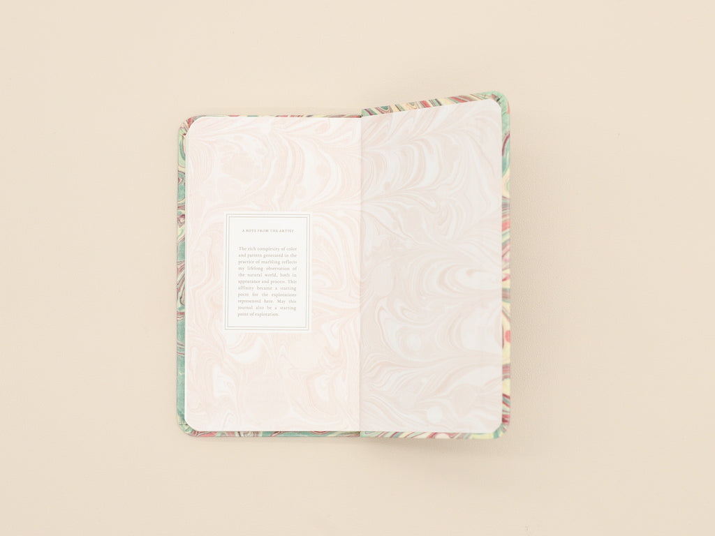 Goods for the Study Halcyon Marble Pocket Hardcover Journal