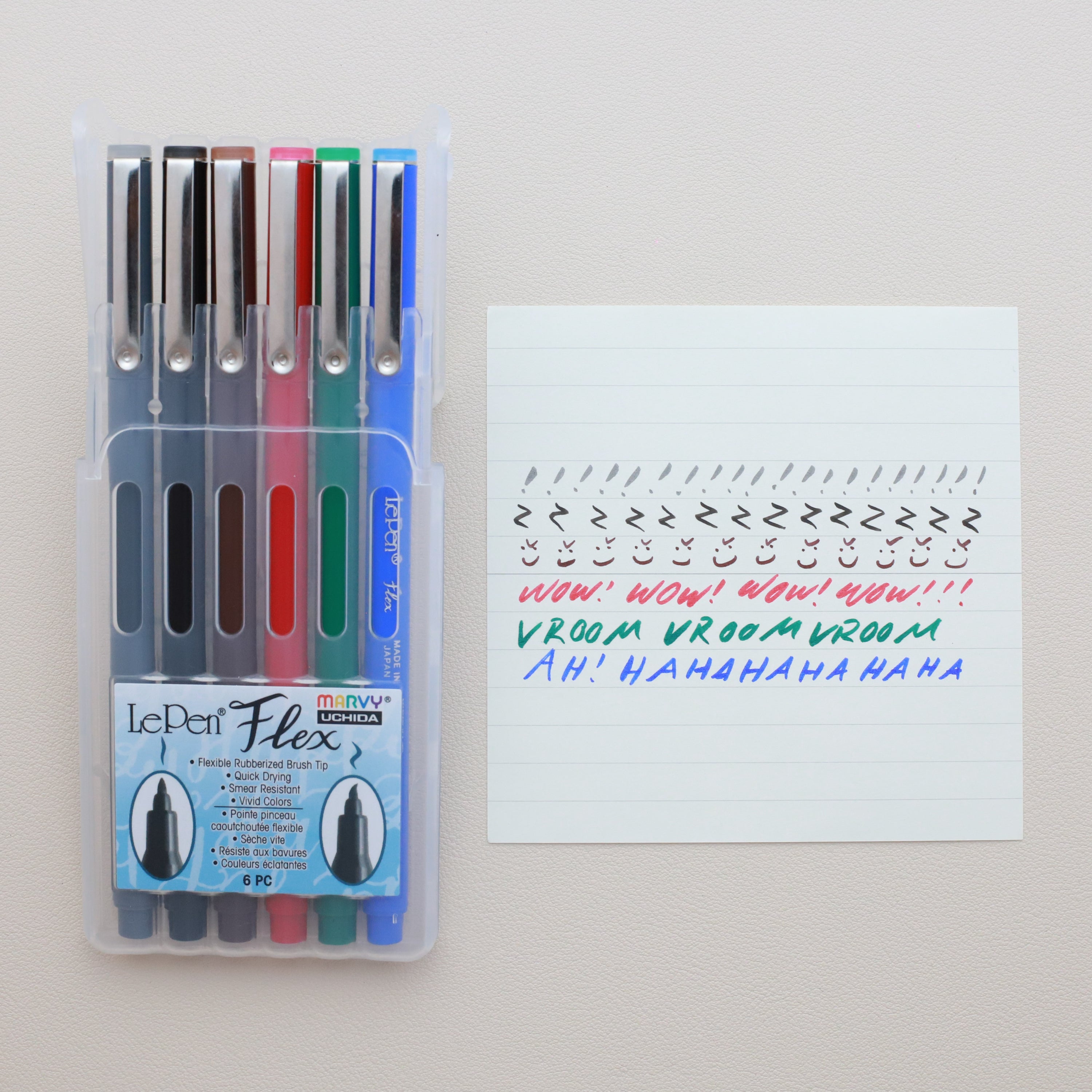 Le Pen Flex Primary (Set of 6)