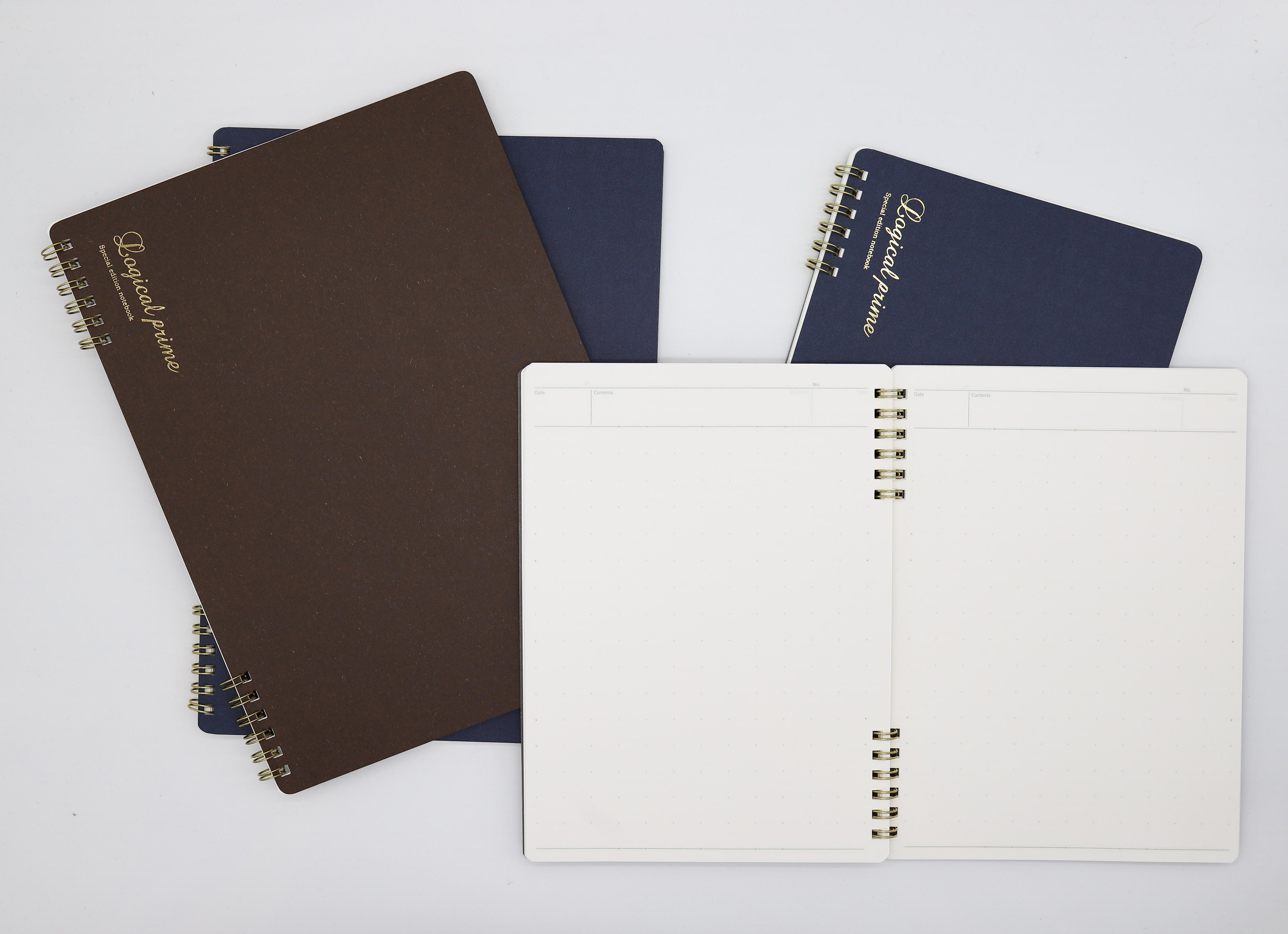 Logical Prime 7mm Spiral Ring Notebook