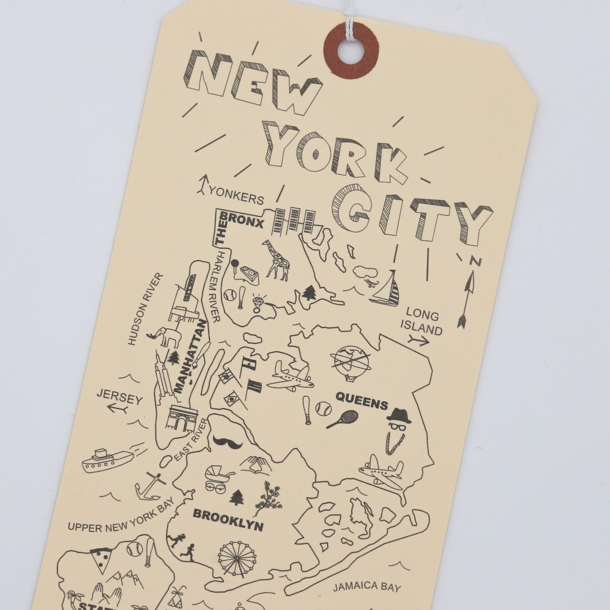 Maptote New York City Card