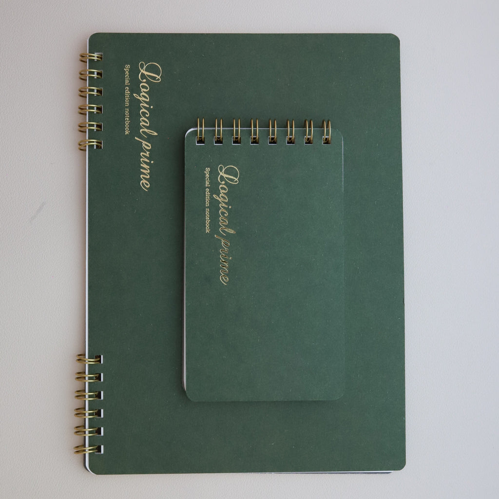 Nakabayashi Logical Prime Double Ring Spiral Notebook