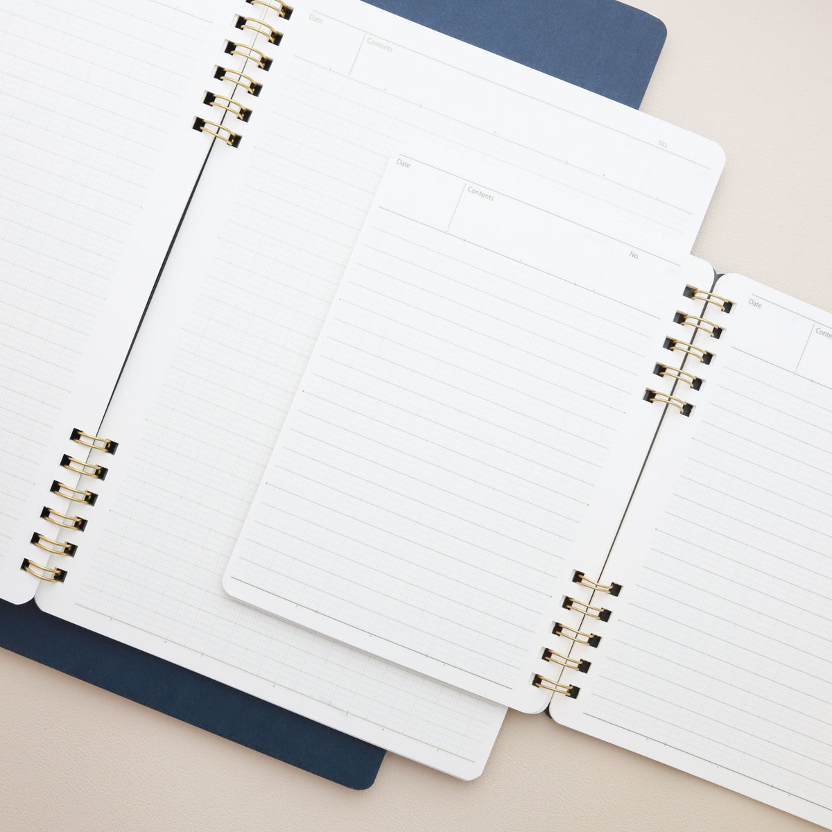 Nakabayashi Logical Prime Double Ring Spiral Notebook
