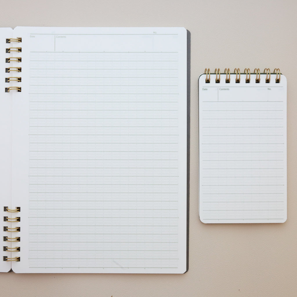 Nakabayashi Logical Prime Double Ring Spiral Notebook