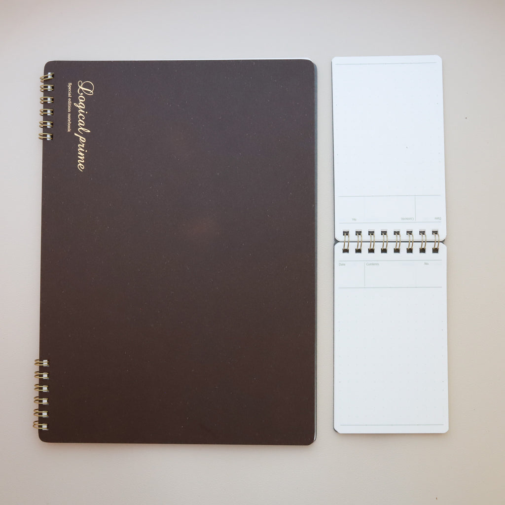 Nakabayashi Logical Prime Double Ring Spiral Notebook
