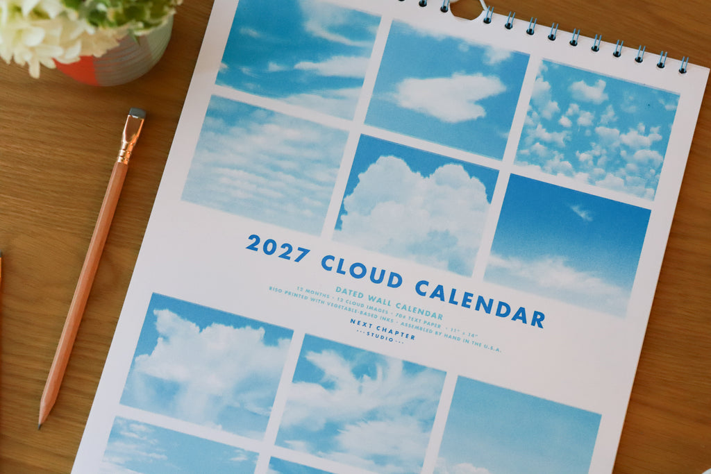 2027 Cloud Hanging Wall Calendar