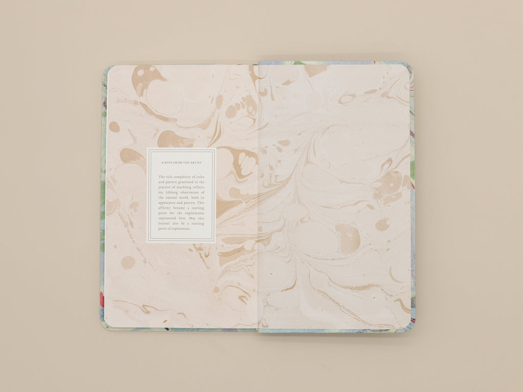 Goods for the Study Pond Marble Edition Flex Journal
