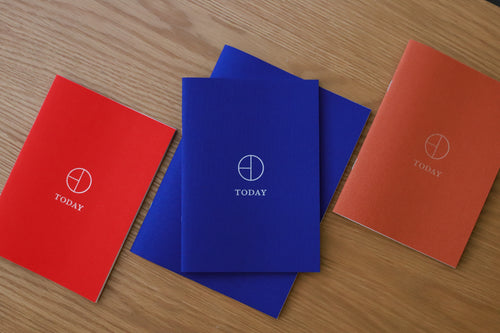 Terra Cotta Cloth Saddle Stitch Planner